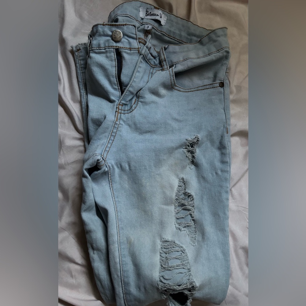 Banana Republic Women's Light Blue Skinny Jeans
